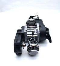 Load image into Gallery viewer, Performance 49cc 2 Stroke Motor w Reduction Box T8 14T sprocket (2T002-1) Black