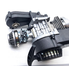 Load image into Gallery viewer, Performance 49cc 2 Stroke Motor w Reduction Box T8 14T sprocket (2T002-1) Black