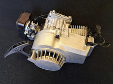 Load image into Gallery viewer, 49cc 2 Stroke Motor With Alloy pull start +25H 7T Sprocket (2T001) Silver