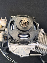 Load image into Gallery viewer, 49cc 2 Stroke Motor With Alloy pull start +25H 7T Sprocket (2T001) Silver