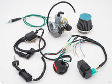 Load image into Gallery viewer, Lifan 125cc 4 Stroke 4 gears engine (4T002)+Wiring Loom Harness Coil CDI Carby