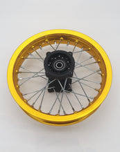 Load image into Gallery viewer, Aluminium 1.85x12 Rear Rim fits 80/100-12 tyre (4T074-1)