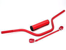 Load image into Gallery viewer, High Performance Stronger T-6 Aluminum Handlebar 7'' Rise (4T128) Black/ Blue/ Red/ Silver