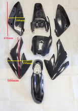 Load image into Gallery viewer, Plastics Guard Fairing Kit CRF70 125cc 140cc 150cc 160cc (4T140-1) Black/ Blue/ Green/ Red/ White