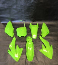 Load image into Gallery viewer, Plastics Guard Fairing Kit CRF70 125cc 140cc 150cc 160cc (4T140-1) Black/ Blue/ Green/ Red/ White
