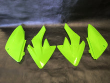 Load image into Gallery viewer, Plastics Guard Fairing Kit CRF70 125cc 140cc 150cc 160cc (4T140-1) Black/ Blue/ Green/ Red/ White