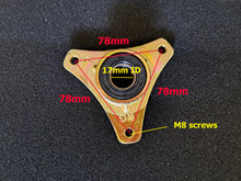 Load image into Gallery viewer, ATV Quad Wheel Rim 17mm Bearing Hub For 49cc 110cc 125cc Quad (4T171-1)