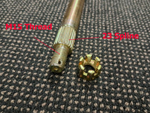 Load image into Gallery viewer, Go Kart Project Axle with 2 nuts **(4T316-axle) - 1M / (4T255-axle) - 850mm**