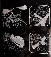 Load image into Gallery viewer, 22mm Handlebar Hand Guard Handguard Protector For Pit Dirt Bike (4T366) **Black/Red**