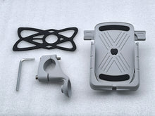 Load image into Gallery viewer, Alloy Pit Dirt Bike Motorcycle Phone Mount Holder (4T373) **Black/ Grey**