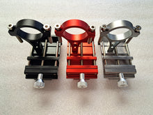 Load image into Gallery viewer, Alloy Pit Dirt Bike Motorcycle Phone Mount Holder (4T374) **Black/Red/Silver**