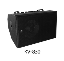 Load image into Gallery viewer, RZS KV-830 800Watt Portable All-in-One Powered Speaker with Built-in Mixer(SP72)