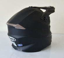 Load image into Gallery viewer, Adult MOTOCROSS Helmets - Matt Black (sized L/ XL/ XXL)