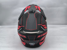 Load image into Gallery viewer, MOTOCROSS Helmets For Youth & Kids - Red & Black (sized Small/ Medium)