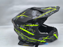 Load image into Gallery viewer, Adult MOTOCROSS Helmets - Yellow & Black (sized L/ XL/ XXL)