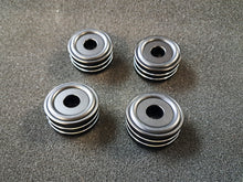 Load image into Gallery viewer, 40x20mm Aluminum AMP Speaker Isolation Stand Feet Pad 4's (EP012N) Black/ Silver