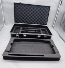 Load image into Gallery viewer, 19 inch Aluminum Microphone Carry Case **(MC18B) Black/ (MC18S) Silver**