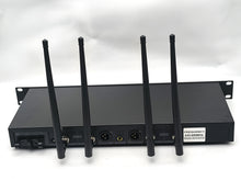 Load image into Gallery viewer, FULINDA HT-802D UHF Dual Channel 170m range Wireless Microphone (MC30)