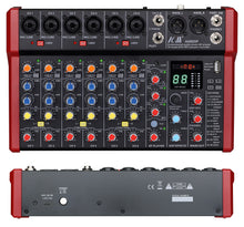 Load image into Gallery viewer, ICM A Series--A68DSP 8 Channel DSP/USB Professional Mixer (MX18)