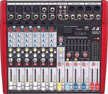 Load image into Gallery viewer, ICM M206-P 6 Channel 500W Powered Mixer (MX21)