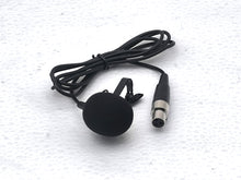 Load image into Gallery viewer, Pro Lapel lavalier tie clip Mics for Shure Wireless (TA3F) Mini 3 Pin XLR (P-09)