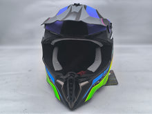 Load image into Gallery viewer, MOTOCROSS HELMETS FOR YOUTH & KIDS - Rainbow (sized Small/ Medium)