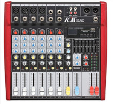 Load image into Gallery viewer, ICM ST-62P 6 Channel 500W Powered Mixer (MX11)
