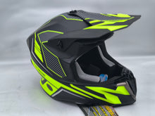 Load image into Gallery viewer, MOTOCROSS HELMETS FOR YOUTH & KIDS - Striking Yellow (sized Small/Medium)