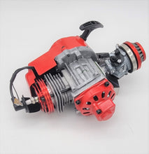 Load image into Gallery viewer, Performance 49cc 2 Stroke Motor w Alloy pull start +25H Sprocket (2T001-1) RED/Blue