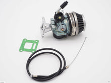 Load image into Gallery viewer, Performance Carb Carburetor Air Filter Throttle Kit 47cc 49cc Mini Blike (2T003)