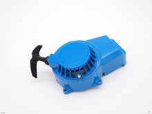 Load image into Gallery viewer, Alloy Pull Start Starter 49cc Mini Kids Dirt Pocket Quad ATV Bike (2T012) Black/ Blue/ Red