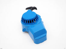 Load image into Gallery viewer, Alloy Pull Start Starter 49cc Mini Kids Dirt Pocket Quad ATV Bike (2T012) Black/ Blue/ Red