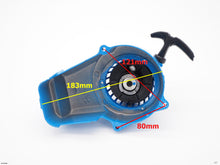 Load image into Gallery viewer, Alloy Pull Start Starter 49cc Mini Kids Dirt Pocket Quad ATV Bike (2T012) Black/ Blue/ Red