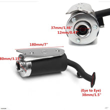 Load image into Gallery viewer, 43cc 49cc Exhaust Muffler Pipe Motorcycle Quad ATV Mini Dirt Bike (2T055)