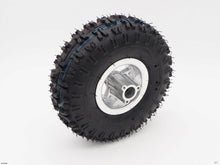Load image into Gallery viewer, 4.10- 4" Wheel Alloy Rim + Tyre with bearing (2T064-1)