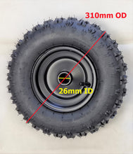 Load image into Gallery viewer, 49cc Mini ATV Quad Go kart 4.10-6" Front Wheel (2T158)
