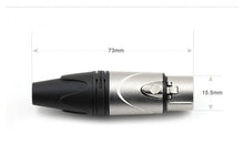 Load image into Gallery viewer, Pair 3 Pin XLR Female and XLR Male Connector