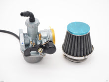 Load image into Gallery viewer, 22mm Pit/dirt Bike carby Carburetor (4T012)+42mm Air Filter (4T062)
