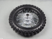 Load image into Gallery viewer, Rear Wheel 12mm Axle 3.00-12 inch for Chinese Dirt Bikes 110cc 125cc (4T070)