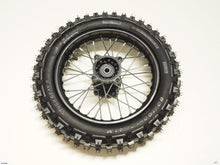 Load image into Gallery viewer, 15mm Axle 1.85x12 12" Rear Wheel Rim and Tire 80/100-12 (4T074)
