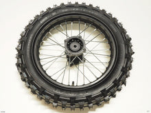 Load image into Gallery viewer, 15mm Axle 1.85x14 14" Rear Wheel Rim and Tire 90/100-14 (4T076)