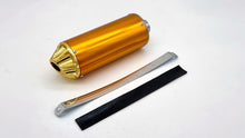 Load image into Gallery viewer, 28mm Universal Motorcycle Exhaust Muffler For Dirt Bike 110/125 (4T133-1) Black/ Blue/ Gold/ Red