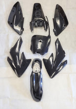 Load image into Gallery viewer, Plastics Guard Fairing Kit CRF70 125cc 140cc 150cc 160cc (4T140-1) Black/ Blue/ Green/ Red/ White