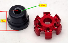 Load image into Gallery viewer, CNC Frame Slider Motorbike Motocross Falling Protection (4T180) Black/ Silver/ Red