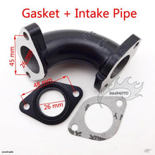 Load image into Gallery viewer, Pit Dirt Bike Carburetor Intake Manifold Intake Pipe Gasket 110/125/140cc (4T196)