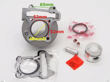 Load image into Gallery viewer, GY6 80cc Big Bore Kit Cylinder Head Piston Ring Performance Part (4T210)