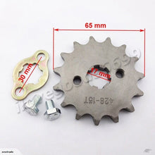 Load image into Gallery viewer, 428 15 Tooth Front Engine Sprocket 17mm shaft (4T264)
