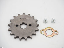 Load image into Gallery viewer, 428 17 Tooth Front Engine Sprocket 17mm shaft (4T265)