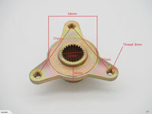 Load image into Gallery viewer, ATV Quad Wheel 3 Stud 23 Tooth Spline Wheel Rear Axle Hub (4T275)