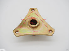 Load image into Gallery viewer, ATV Quad Wheel 3 Stud 17 Tooth Spline Wheel Rear Axle Hub (4T276)